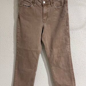 Woman’s Tan Jeans